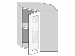 1.60.3у Шкаф настенный (h=720) угловой на 600мм со стекл. дверцей в Североуральске - severouralsk.магазин96.com | фото