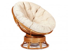 Кресло-качалка Papasan w 23/01 B с подушкой Cognac, ткань Старт в Североуральске - severouralsk.магазин96.com | фото