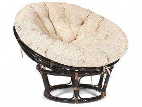 Кресло Papasan 23/01 W с подушкой Antique brown, ткань Старт в Североуральске - severouralsk.магазин96.com | фото