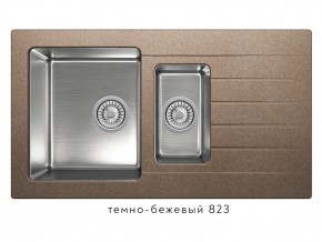 Мойка комбинированная Tolero twist TTS-890 Темно-бежевый 823 в Североуральске - severouralsk.магазин96.com | фото