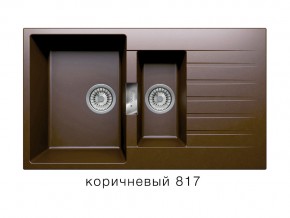 Мойка кварцевая Tolero Loft TL-860 Коричневый 817 в Североуральске - severouralsk.магазин96.com | фото