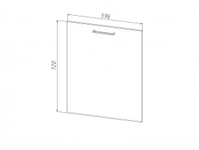 П 60 Комплект для посудомоечной машины 600 мм (цоколь + фасад) ЛДСП в Североуральске - severouralsk.магазин96.com | фото