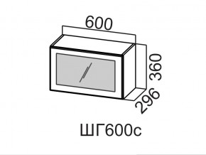 ШГ600с/360 Шкаф навесной 600/360 (горизонт. со стеклом) в Североуральске - severouralsk.магазин96.com | фото