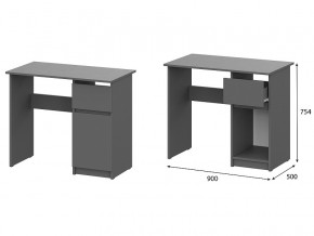 Стол письменный 900 Денвер Графит серый в Североуральске - severouralsk.магазин96.com | фото